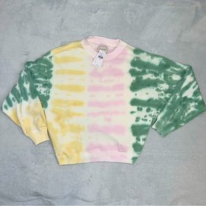 Oversized Tie Dye Swearshirt